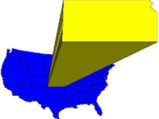 Sticker Custom Preview Image #087490 Maps U S A States Kansas08