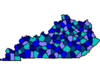 Sticker Custom Preview Image #087501 Maps U S A States Kentucky06