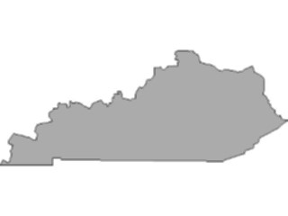 Sticker Custom Preview Image #087505 Maps U S A States Kentucky10