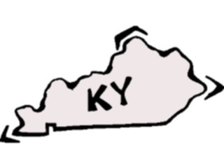 Sticker Custom Preview Image #087508 Maps U S A States Kentucky13