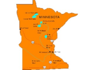 Sticker Custom Preview Image #087579 Maps U S A States Minnesota05