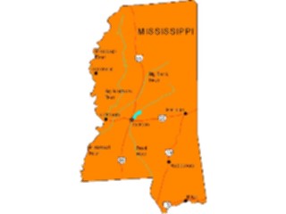 Sticker Custom Preview Image #087592 Maps U S A States Mississippi05