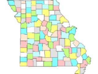 Sticker Custom Preview Image #087604 Maps U S A States Missouri03