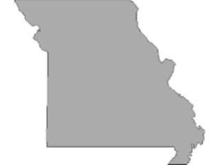 Sticker Custom Preview Image #087611 Maps U S A States Missouri10