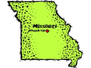 Sticker Custom Preview Image #087614 Maps U S A States Missouri13