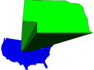 Sticker Custom Preview Image #087634 Maps U S A States Nebraska08