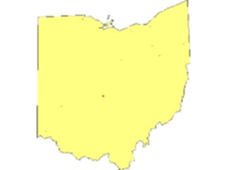 Sticker Custom Preview Image #087732 Maps U S A States Ohio02