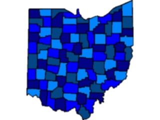 Sticker Custom Preview Image #087736 Maps U S A States Ohio06