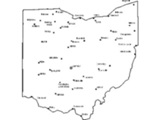 Sticker Custom Preview Image #087742 Maps U S A States Ohio12