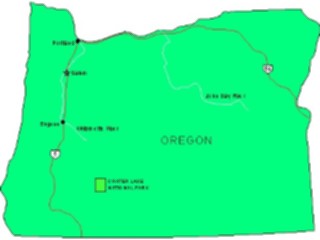 Sticker Custom Preview Image #087760 Maps U S A States Oregon05