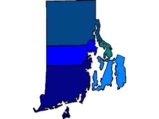 Sticker Custom Preview Image #087787 Maps U S A States Rhode Island06