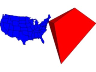 Sticker Custom Preview Image #087789 Maps U S A States Rhode Island08