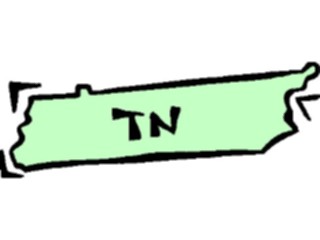 Sticker Custom Preview Image #087833 Maps U S A States Tennessee13