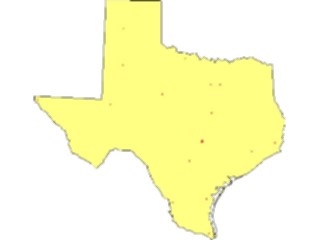 Sticker Custom Preview Image #087835 Maps U S A States Texas02