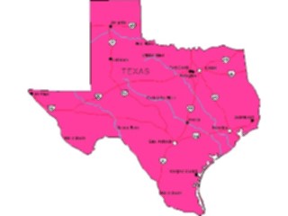 Sticker Custom Preview Image #087838 Maps U S A States Texas05