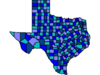 Sticker Custom Preview Image #087839 Maps U S A States Texas06