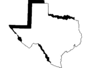 Sticker Custom Preview Image #087844 Maps U S A States Texas11