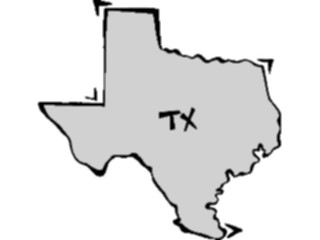 Sticker Custom Preview Image #087846 Maps U S A States Texas13