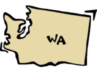 Sticker Custom Preview Image #087899 Maps U S A States Washington13