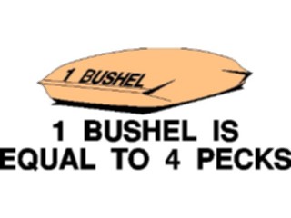 Sticker Custom Preview Image #087939 Measurement Systems Bushel