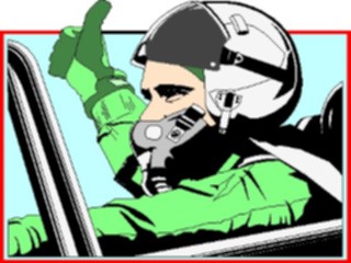 Sticker Custom Preview Image #088057 Military Air Force Pilot2