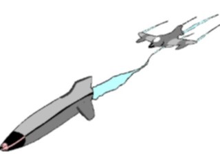 Sticker Custom Preview Image #088351 Military Air Force Plane Missile