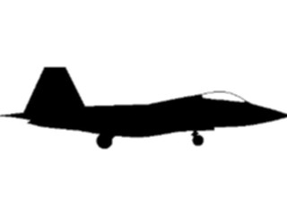 Sticker Custom Preview Image #088358 Military Air Force Plane Silhouette06