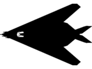 Sticker Custom Preview Image #088359 Military Air Force Plane Silhouette07