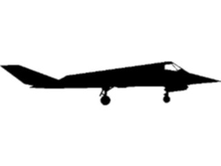 Sticker Custom Preview Image #088360 Military Air Force Plane Silhouette08