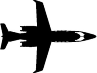 Sticker Custom Preview Image #088362 Military Air Force Plane Silhouette10