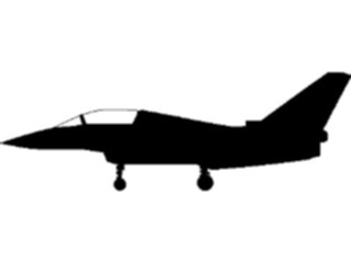 Sticker Custom Preview Image #088369 Military Air Force Plane Silhouette17