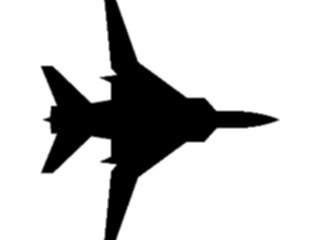 Sticker Custom Preview Image #088383 Military Air Force Plane Silhouette31
