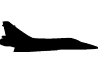 Sticker Custom Preview Image #088385 Military Air Force Plane Silhouette33