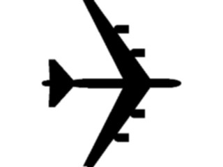 Sticker Custom Preview Image #088387 Military Air Force Plane Silhouette35