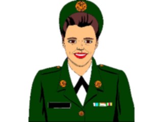 Sticker Custom Preview Image #088419 Military Army Commanding Officer2