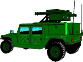 Sticker Custom Preview Image #088436 Military Army Humvee