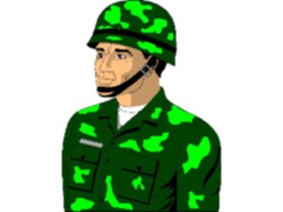 Sticker Custom Preview Image #088437 Military Army Infantry