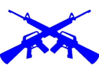 Sticker Custom Preview Image #088448 Military Army Rifles