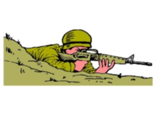 Sticker Custom Preview Image #088453 Military Army Sniper