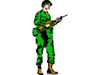 Sticker Custom Preview Image #088459 Military Army Soldier06