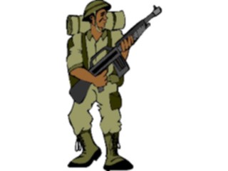 Sticker Custom Preview Image #088464 Military Army Soldier11