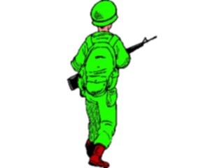 Sticker Custom Preview Image #088468 Military Army Soldier15