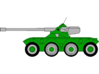 Sticker Custom Preview Image #088485 Military Army Tank03