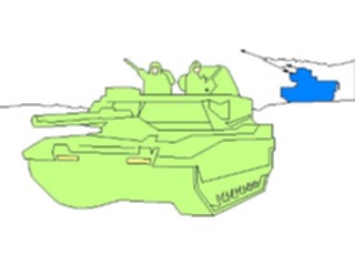 Sticker Custom Preview Image #088490 Military Army Tank08