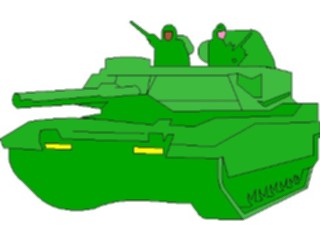 Sticker Custom Preview Image #088509 Military Army Tank27