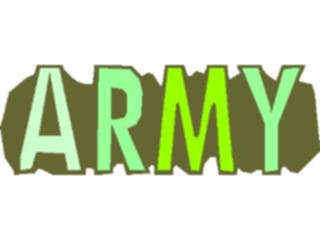 Sticker Custom Preview Image #088653 Military Cartoons Army Title