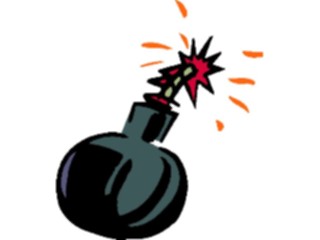 Sticker Custom Preview Image #088669 Military Cartoons Bomb6