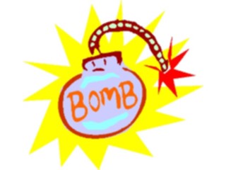 Sticker Custom Preview Image #088670 Military Cartoons Bomb7