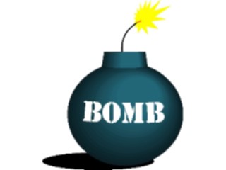 Sticker Custom Preview Image #088671 Military Cartoons Bomb8