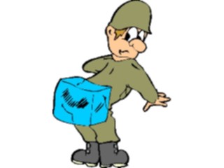 Sticker Custom Preview Image #088690 Military Cartoons Cold Rear
